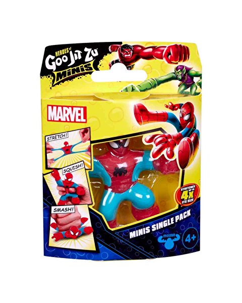 Goojitzu Marvel Minis Figür Tekli Paket S8 CDU12-08275 Spider Man