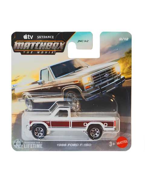 Matchbox The Movie 1:64 Diecast Arabalar 1986 Ford F-150 JND17