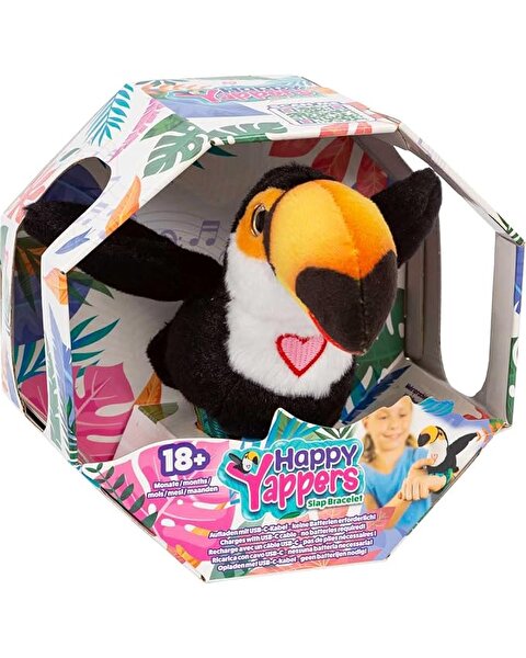 Happy Yappers Slap Bant Kırmızı Konuşan ve Taklit Eden Toucan