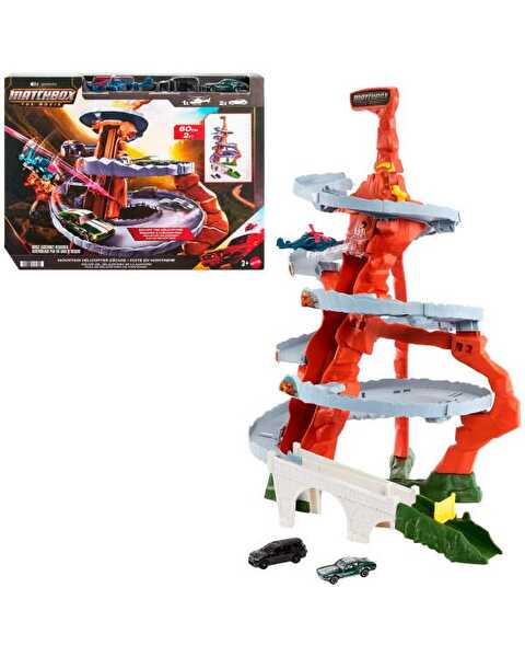 Matchbox The Movie Mountain Helicopter Escape Oyun Seti JMG57