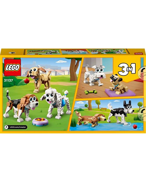 LEGO Creator 3’ü 1 Arada Sevimli Köpekler 31137