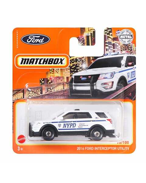 Matchbox Tekli Arabalar 2016 Ford Interceptor HFT16