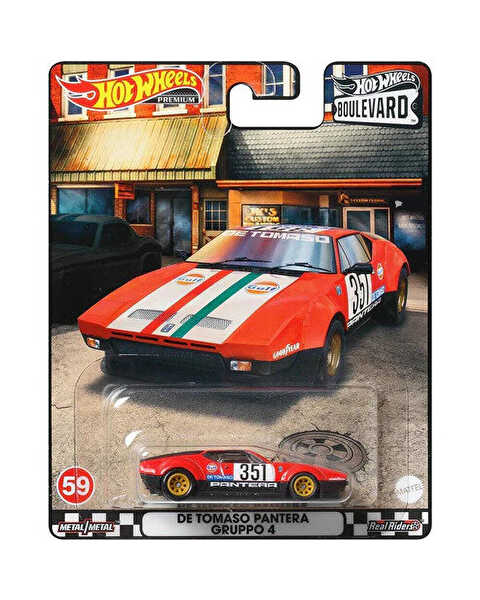 Hot Wheels Boulevard Premium Arabalar De Tomasso Panterra Gruppo 4 HCR04
