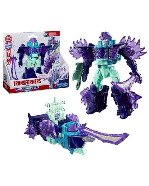 Transformers Cyberworld Ultimate Cybers Changers Figürü Scourge G2163
