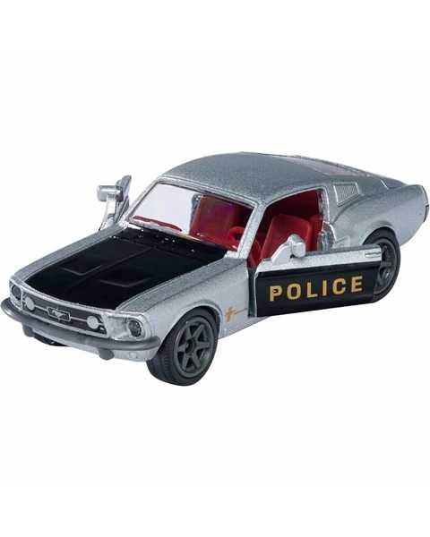 Majorette Vintage Deluxe Metal Araba Serisi Ford Mustang Fastback Police