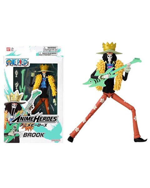 Anime Heroes One Piece Chopper Eklemli Figür Brook 16 Cm