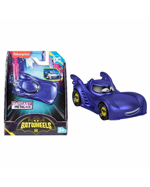 Fisher Price Dc Batwheels 1:55 Ölçekli Arabalar Bam the Batmobile