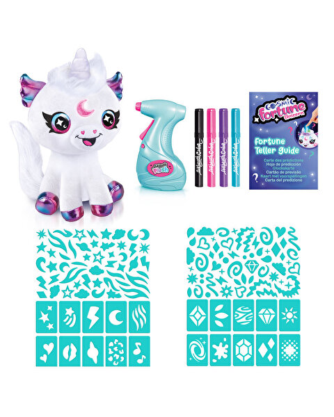 Airbrush Plush Cosmic Unicorn