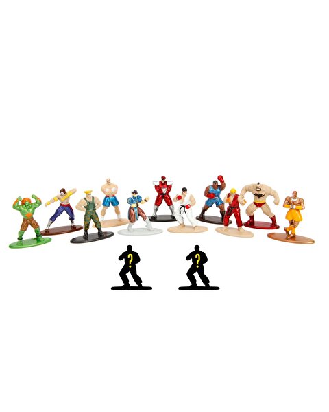 Jada Street Fighter Nano Koleksiyon Figürler Sürpriz Paket