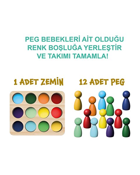 Bee Smart Waldorf 12'li İnsan Figürleri
