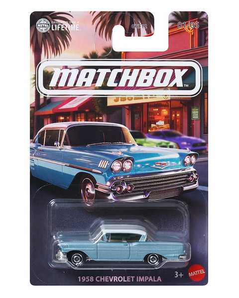 Matchbox Temalı Arabalar 1958 Chevrolet Impala JCG43