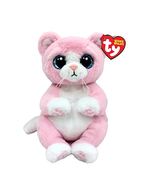TY Beanie Babies Lillibelle Pembe Kedi 15 cm