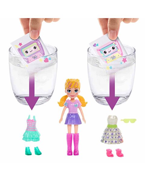 Polly Pocket Disko Dansı Eğlenceli Kıyafetler Oyun Seti HRD65