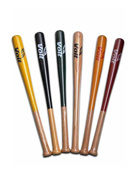 Kaucuk Sargılı Beyzbol Sopası Sarı 60 Cm