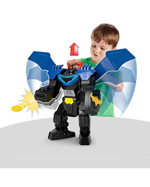 Imaginext Sesli ve Işıklı DC Metal Force Super Friends Batman Uçuş Aracı JDL03