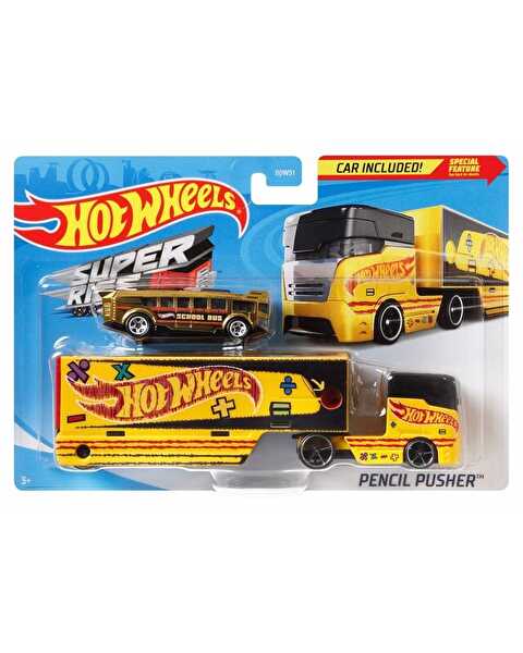 Hot Wheels Taşıyıcı Tırlar Pencil Pusher DXB40