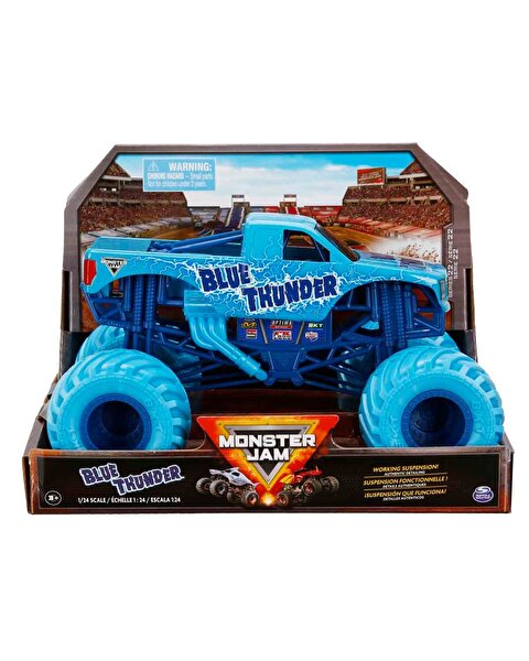 Monster Jam 1:24 Die Cast Kamyon Blue Thunder