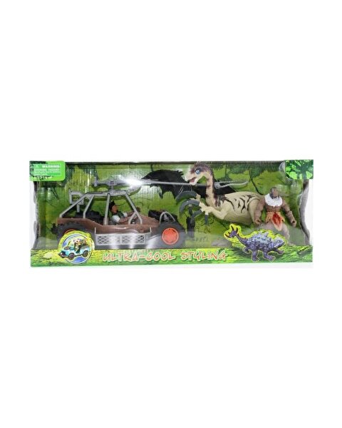 Dinozor Avcısı Buggy'li  Oyun Seti
