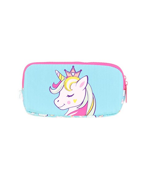 Kaukko Kids 3 Bölmeli Toys Unicorn Kalem Çantası