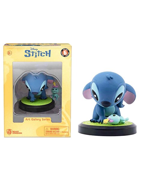 Disney Stitch Art Gallery Serisi Tekli Figür Paketi Stitch Gleaning the Scrump