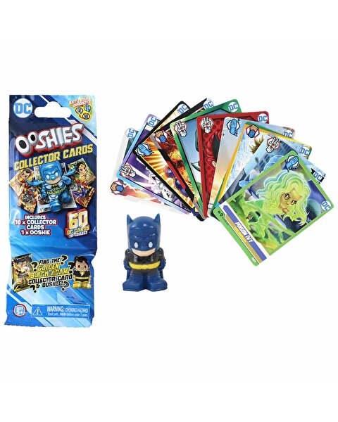 Ooshies DC Figür ve Kartlar Sürpriz Paket 21963