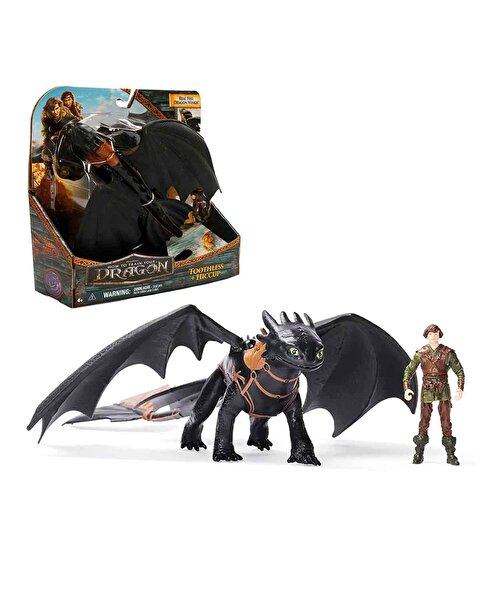 Ejderhanı Nasıl Eğitirsin Ejderha ve Viking Toothless Ve Hiccup Aksiyon Figür Seti