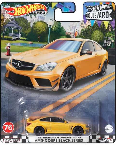 Hot Wheels Boulevard Premium Arabalar 12 Mercedes-Benz C63 AMG Coupe HKF23