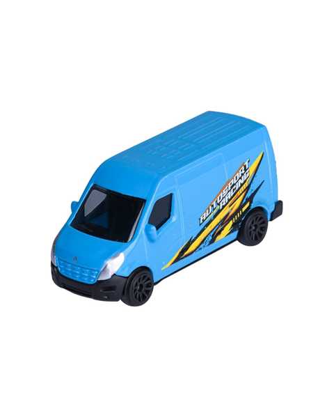 Majorette Ride Now Serisi Arabaları Renault Master Mavi
