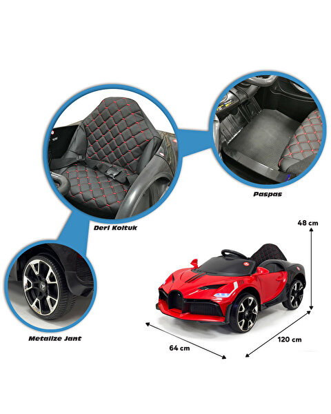 Style Gt 12 Volt Akülü Araba Kırmızı