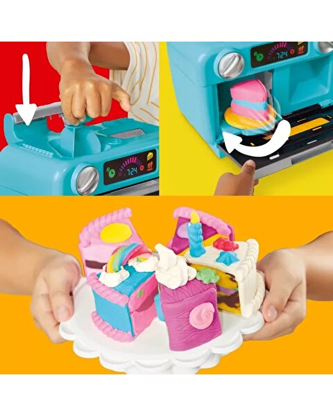 Play Doh Süper Dilimli Kek Oyun Seti G0497