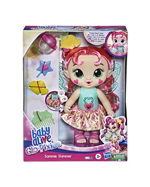 Baby Alive GloPixies Peri Bebek Sammie Shimmer F2595