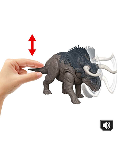 Jurassic World Kükreyen Dinozor Figürü Nasutoceratops JGC81