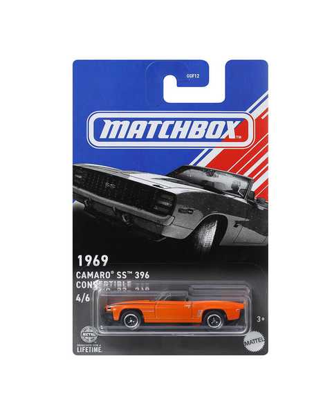 Matchbox Temalı Arabalar Camaro SS 396 Convertible HVR98