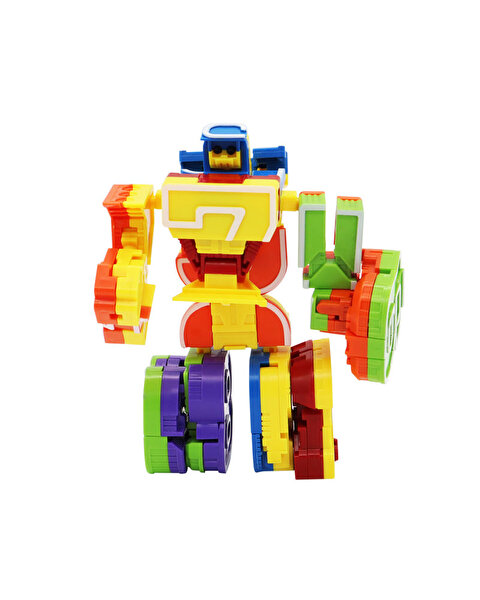 Dönüşen Neon Rakamlar 4 Numara