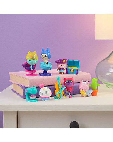 Gabby’s Dollhouse Baby Box Cat & Treasure Box Figür ve Aksesuar Seti