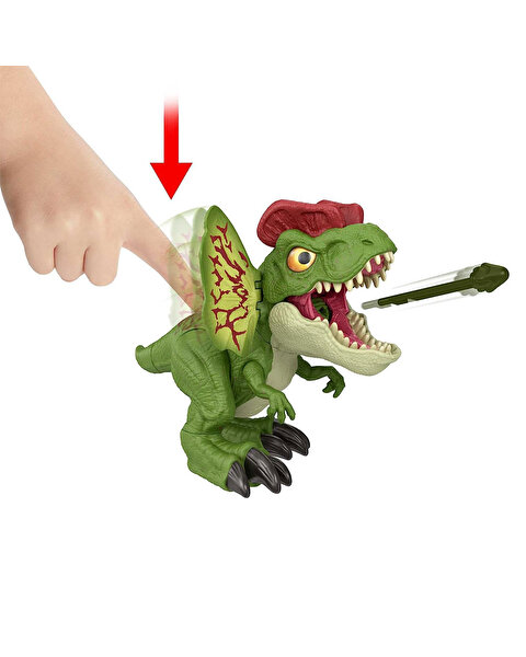 Jurassic World Uncaged İnteraktif Dilophosaurus Figürü HNT65