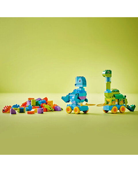 LEGO Duplo 3’ü 1 Arada Tekerlekli Dinozorlar 10451