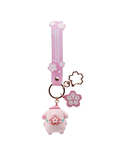 Hello Kitty & Friends Sakura Serisi Anahtarlık Pompompurin