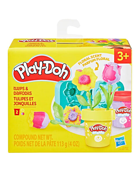 Play Doh Lale ve Nergis Sanat Çiçek Seti G2476