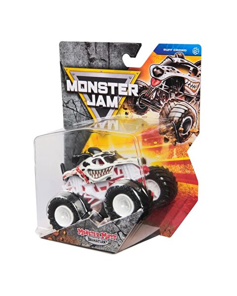 Monster Jam 1:64 Mutt Dalmation Siyah Kulaklı