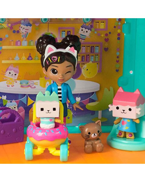 Gabby's Dollhouse Kedi Bakımı Figür Seti
