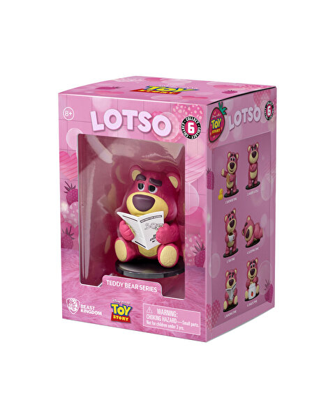 Disney Pixar Toy Story Lotso Teddy Bear Figür 8 Cm Reading Time