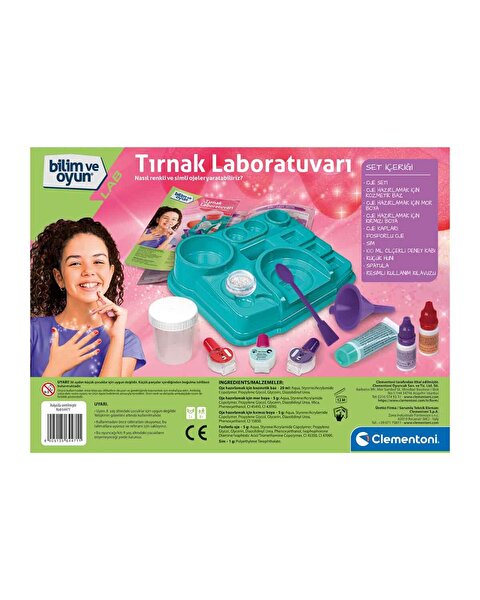 Clementoni Bilim ve Oyun: Tırnak Laboratuvarı