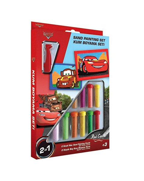 Disney Cars Kum Boyama Seti Model 2