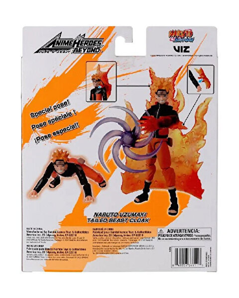 Naruto Anime Uzumaki 4 Büyük Ninja Savaşı Figürü 16 cm