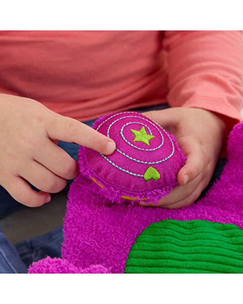 Fisher Price Barney Duyusal Peluş 30 Cm