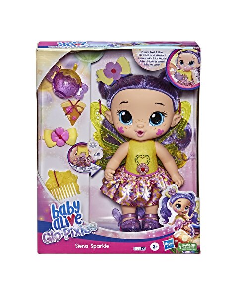 Baby Alive GloPixies Peri Bebek Siena Sparkle F2593