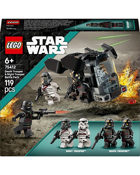 LEGO Star Wars Death Trooper ve Night Trooper Savaş Paketi 75412