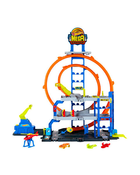 Hot Wheels City Mega Loop Garaj JBM74