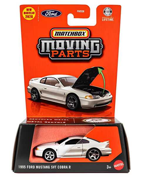 Matchbox 1:64 Arabalar 1995 Ford Mustang SVT Cobra R JHV30